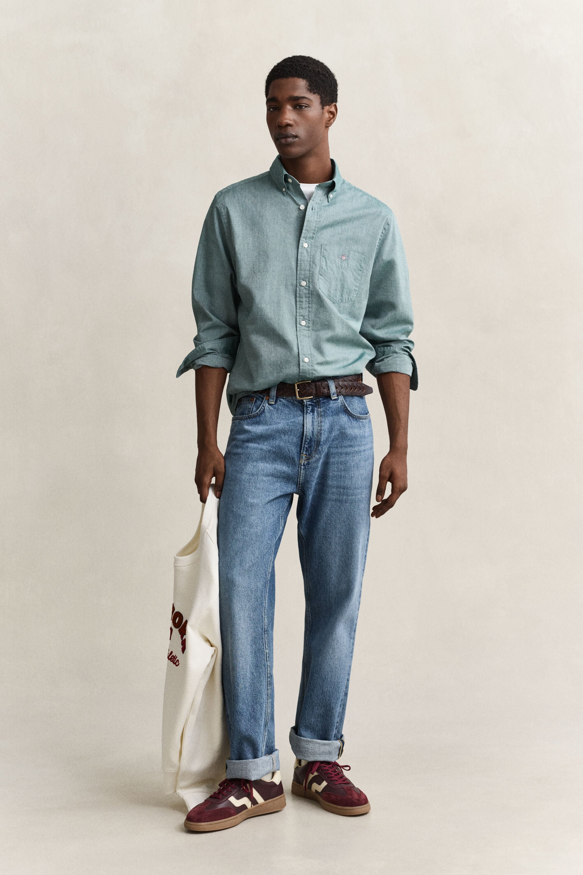 Classic Regular poplin skjorte