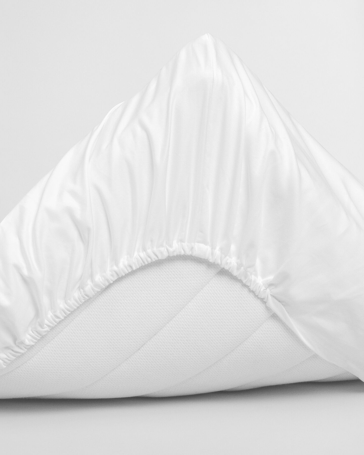 Sateen dobbelt faconsyet lagen