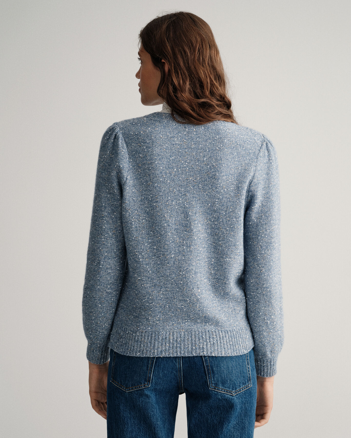 Sparkling crewneck cardigan