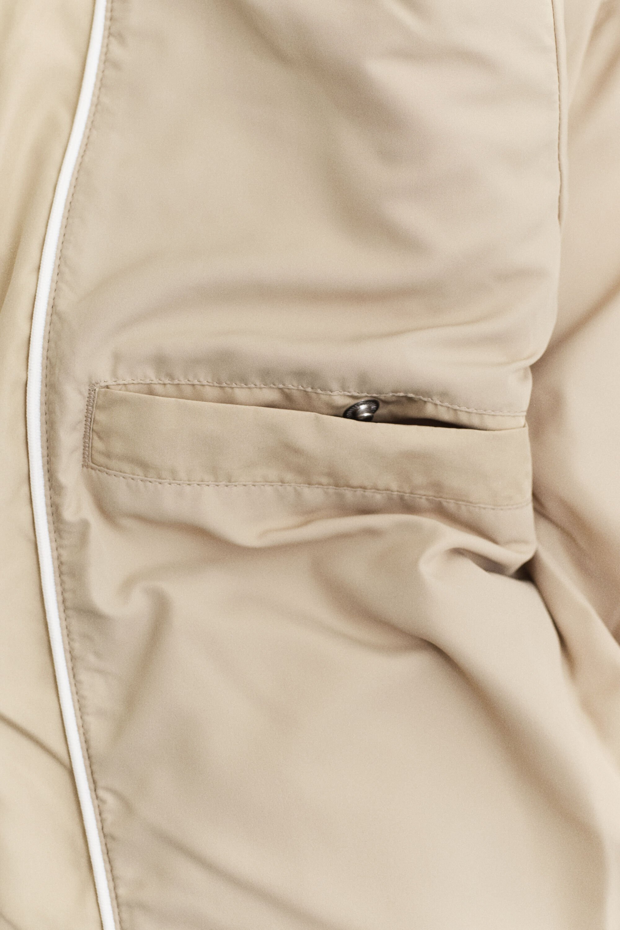 Quiltet Windcheater jakke