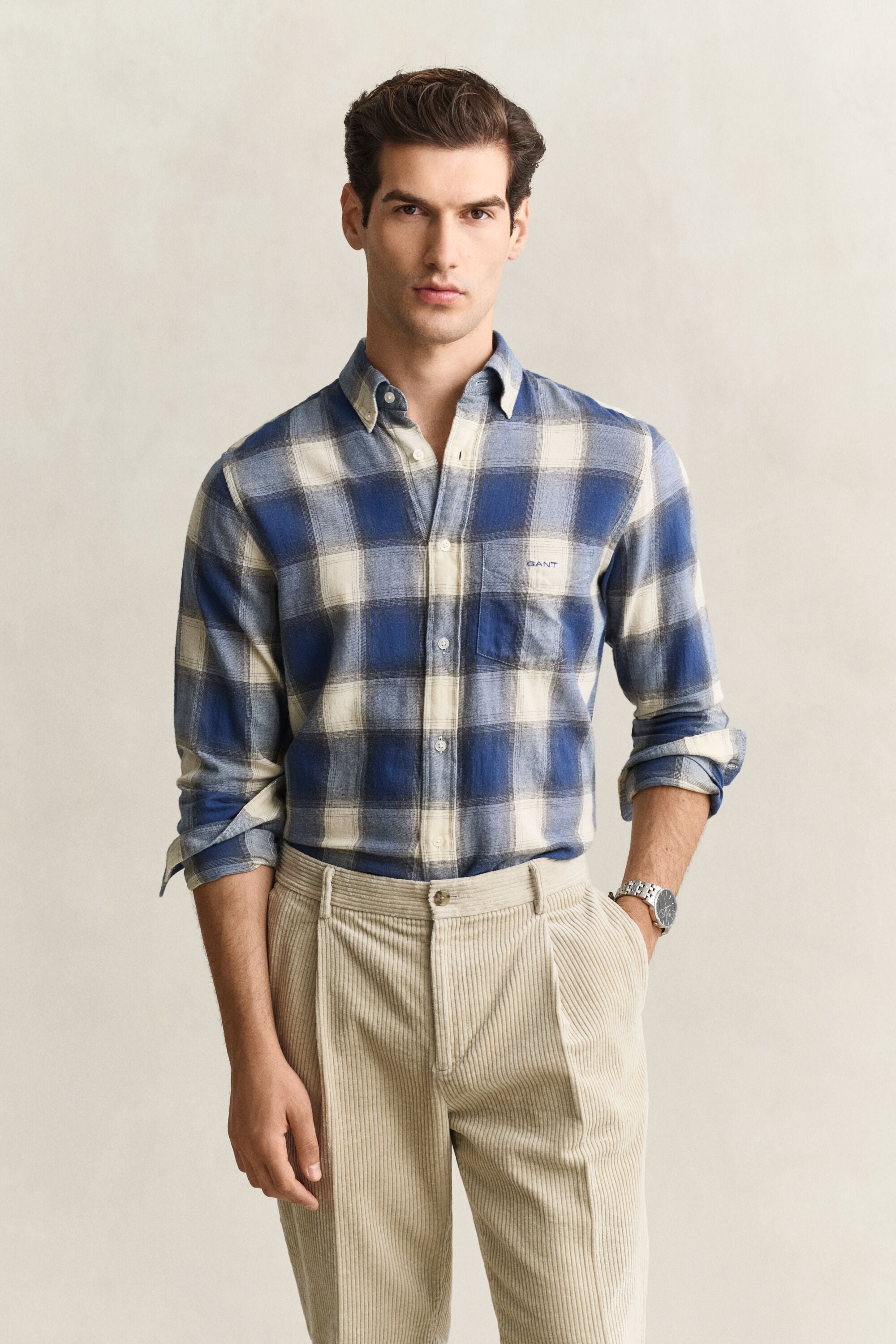 Ternet Windblown flannelskjorte