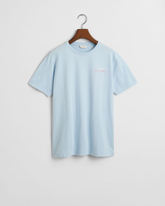 Teens GANT T-shirt med lille sejlads-grafik