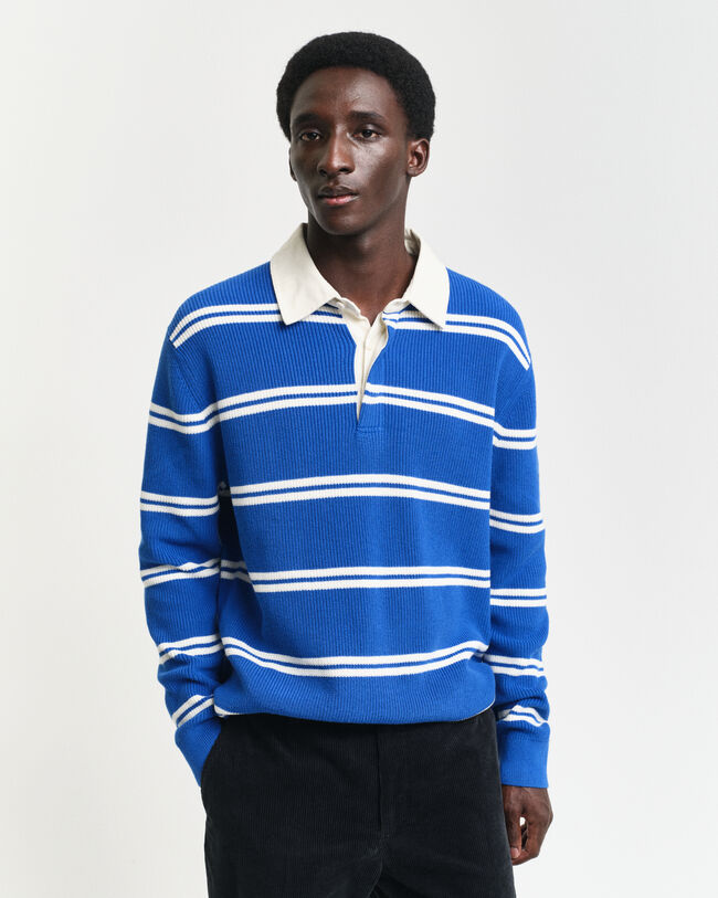 Ribstrikket Rugger af bomuld