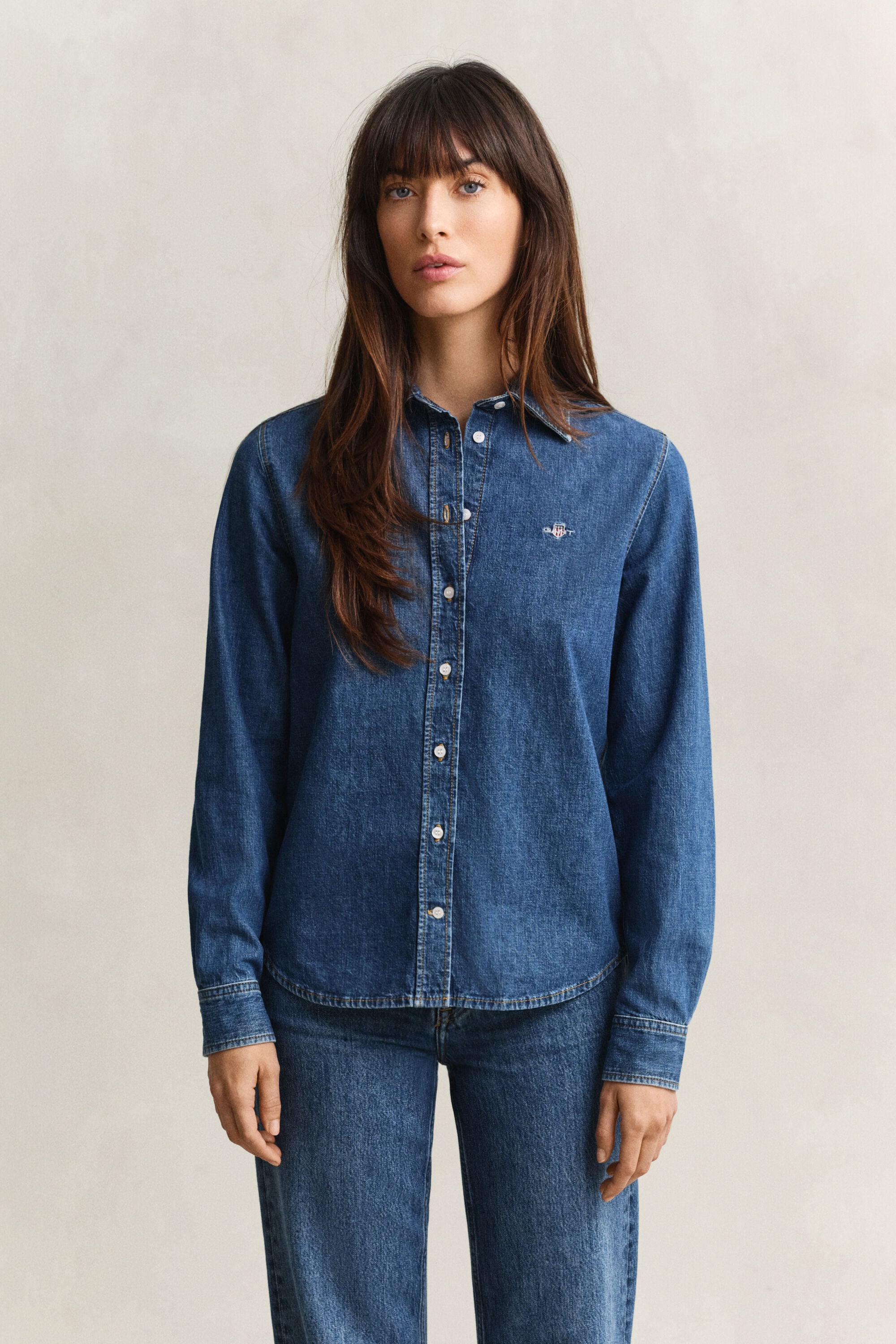 Denim skjorte