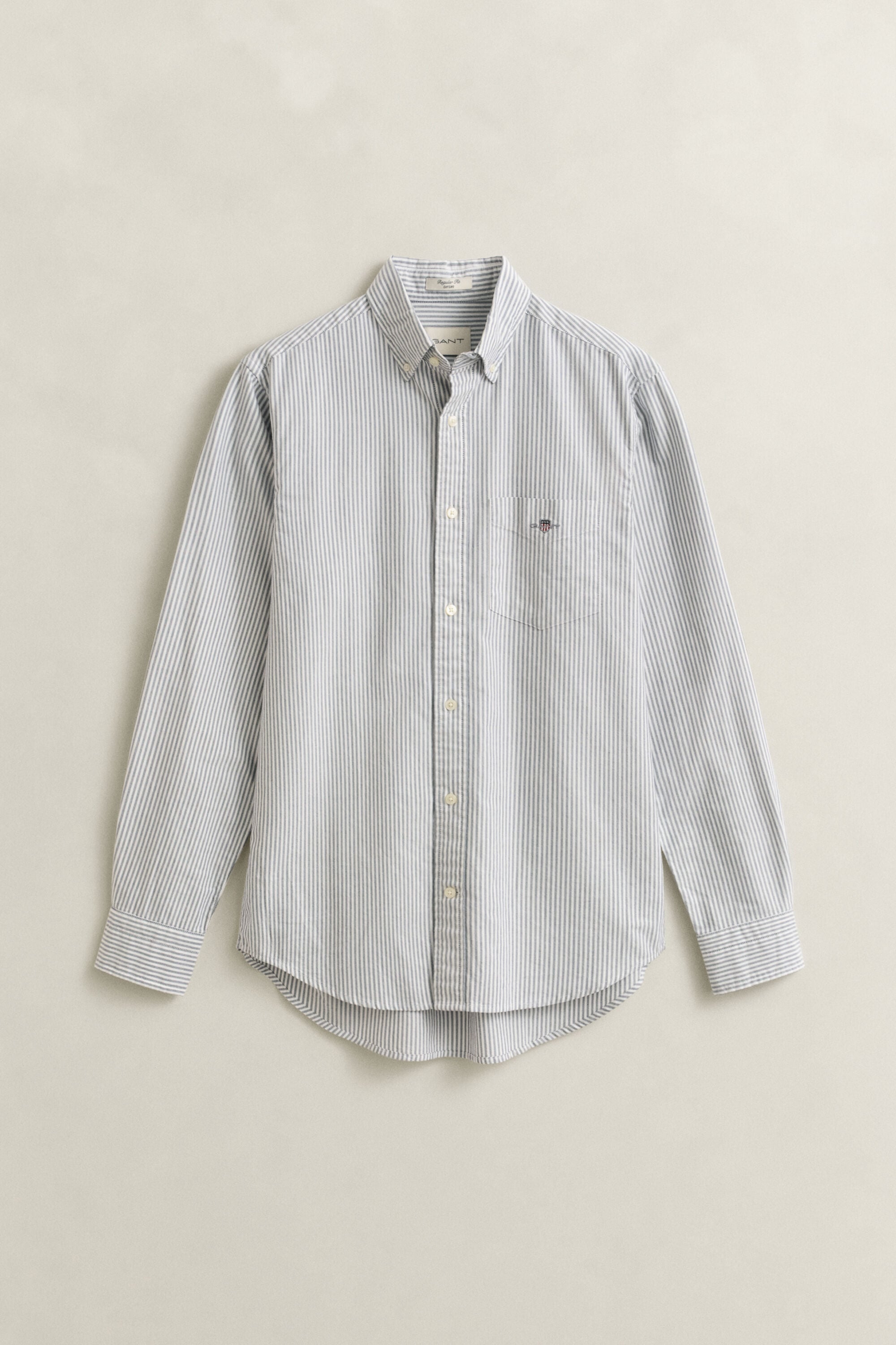 Classic Regular Oxford skjorte med striber