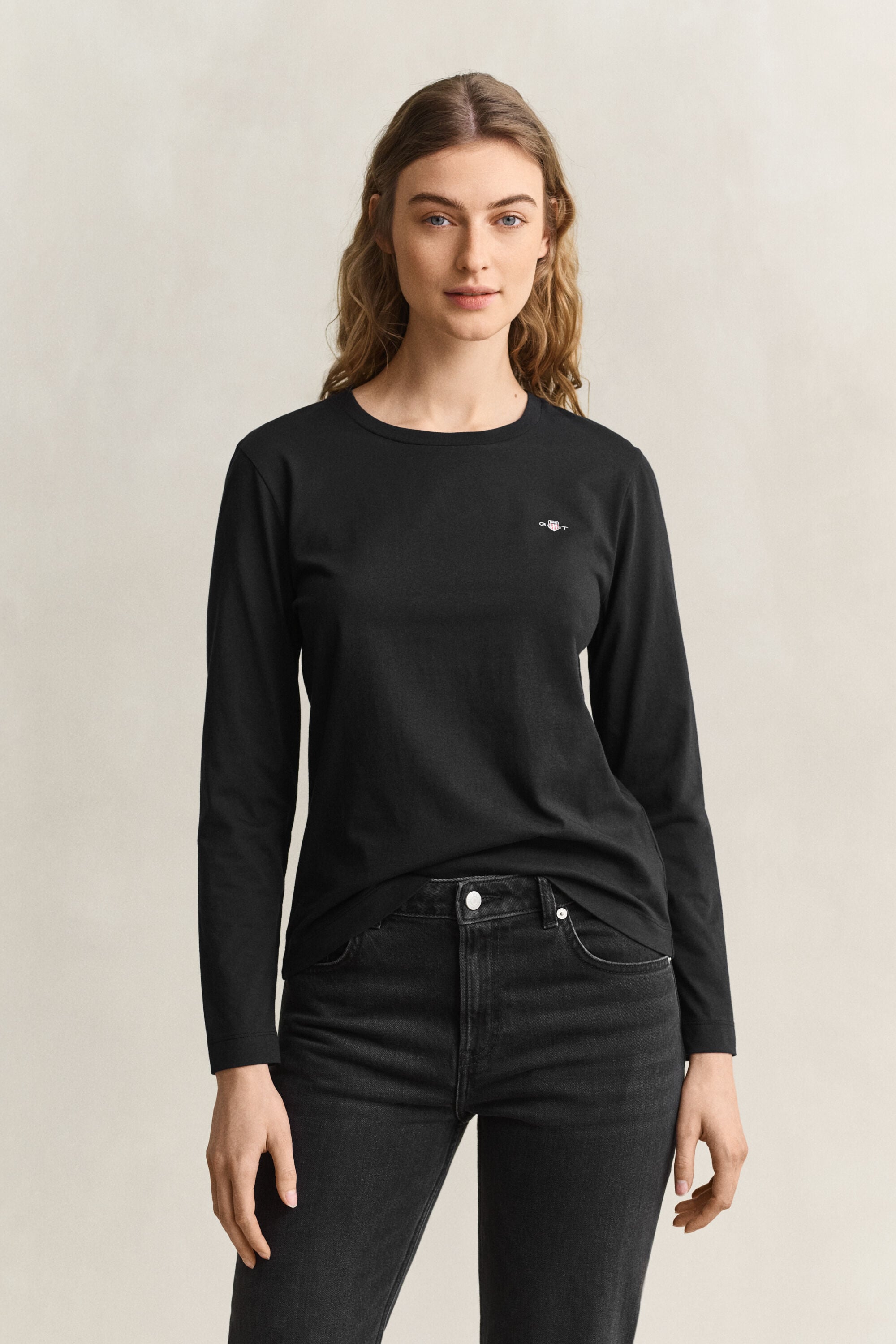 Shield T-shirt med lange ærmer