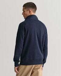 GANT Arch Graphic sweatshirt med halv lynl&aring;s