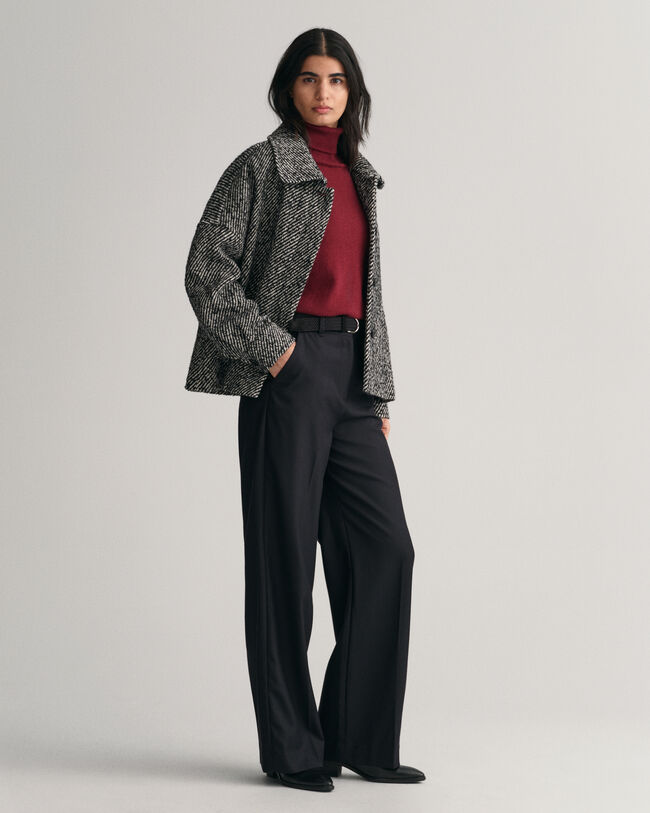 Ekstra fin sweater med rullekrave