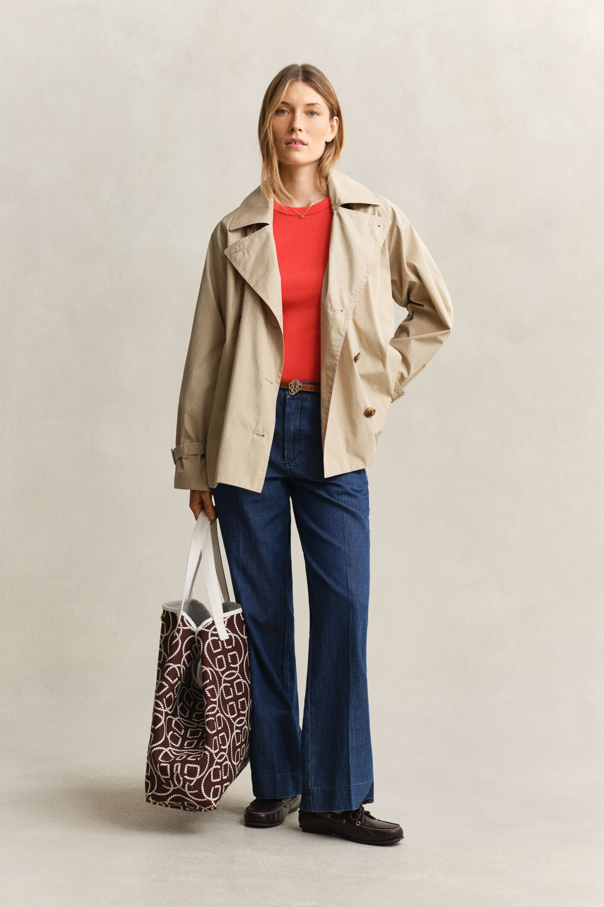 Ribstrikket tank-top