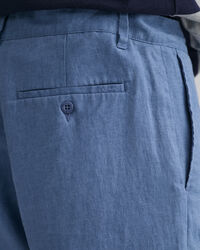 Relaxed fit shorts af h&oslash;r med l&oslash;besnor