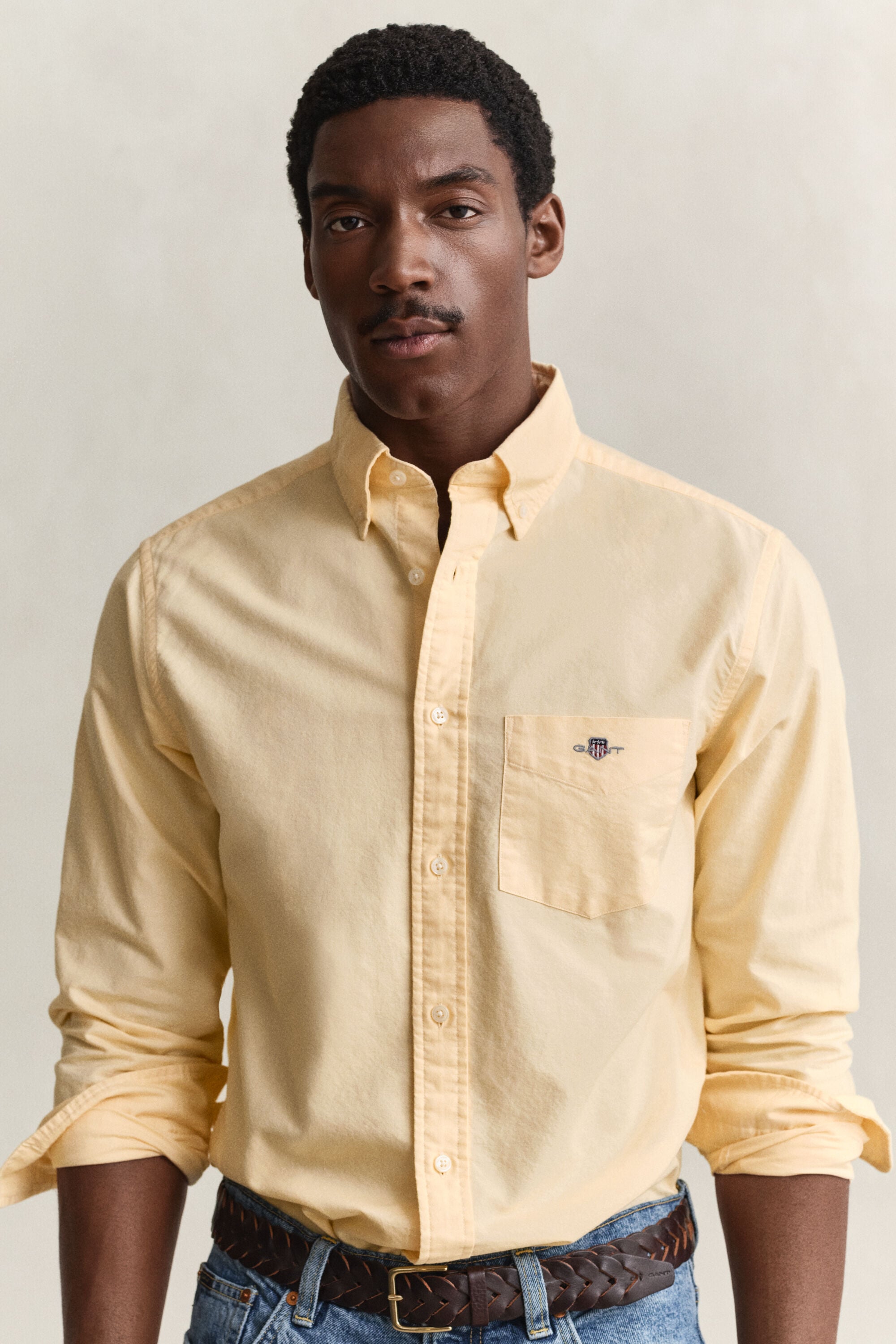 Regular fit klassisk Oxford-skjorte