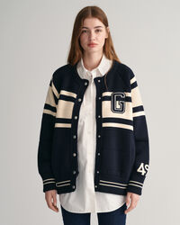 Strikket GANT Varsity cardigan