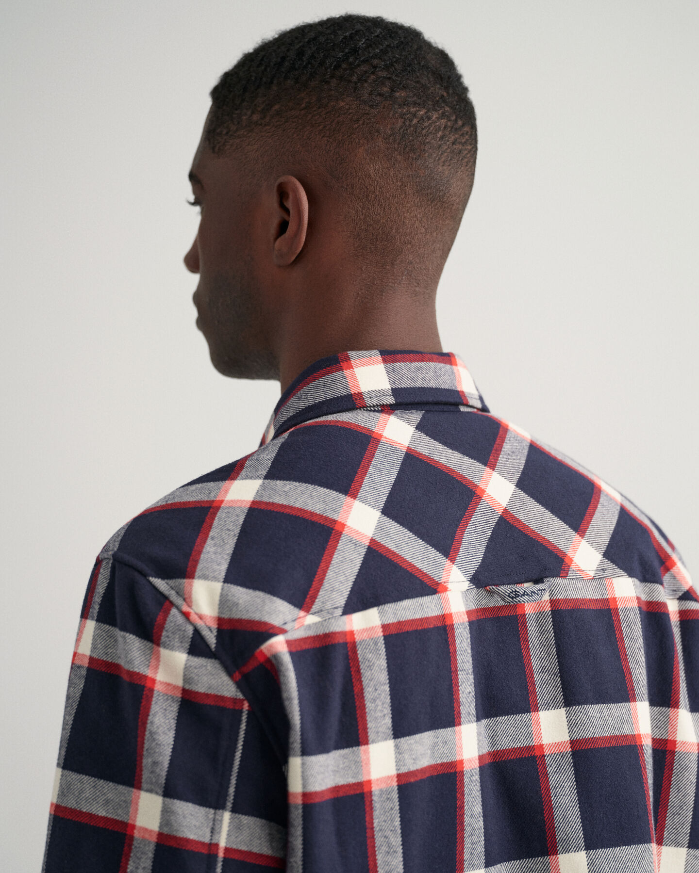 Ternet overskjorte af flannel