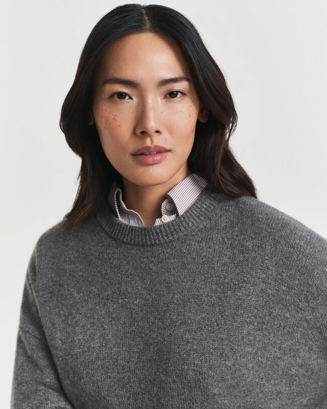 Crewneck sweater af kashmir