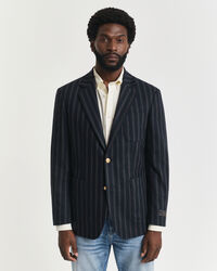 Stribet Club Blazer i flannel