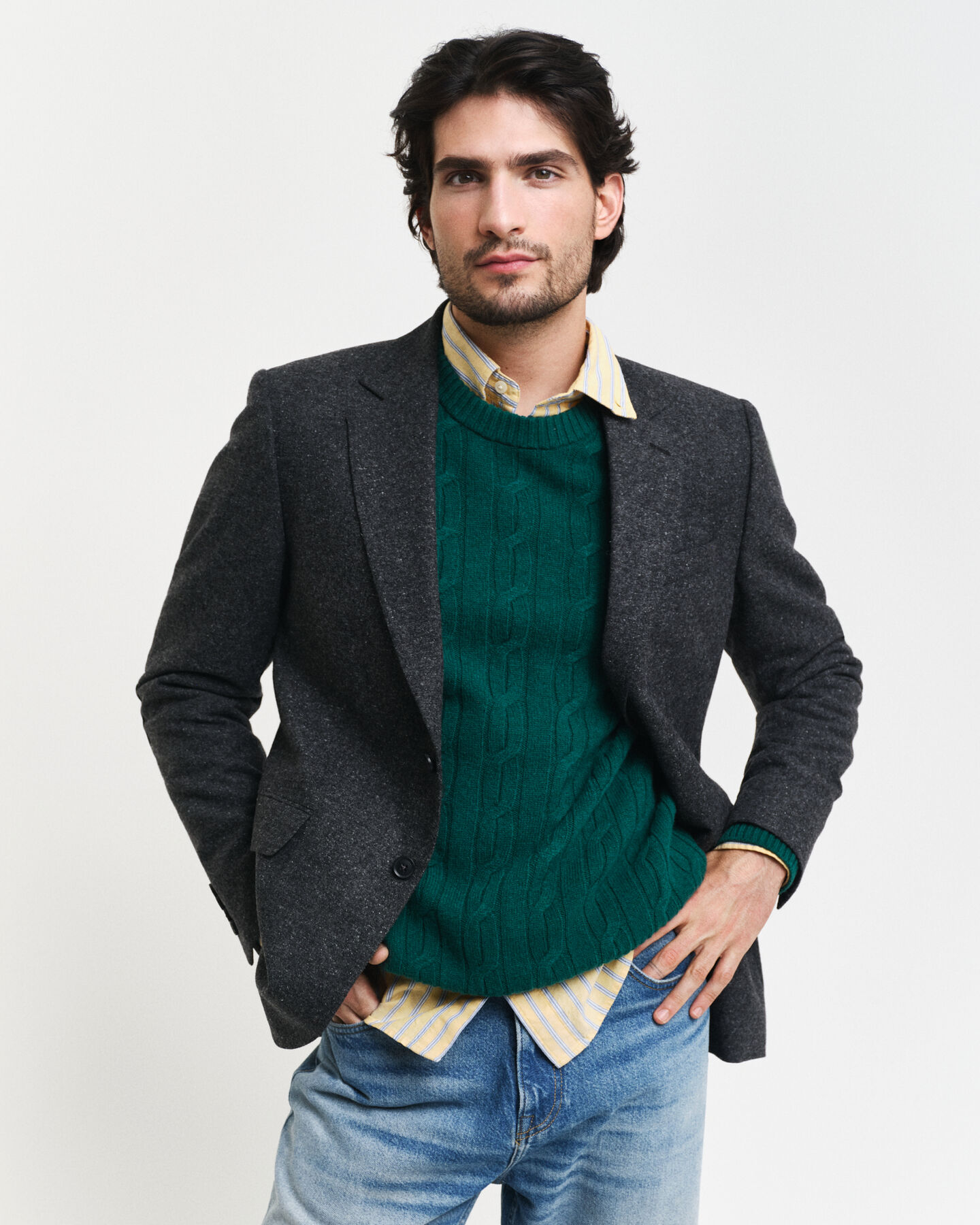 Donegal jakkes&aelig;t-blazer