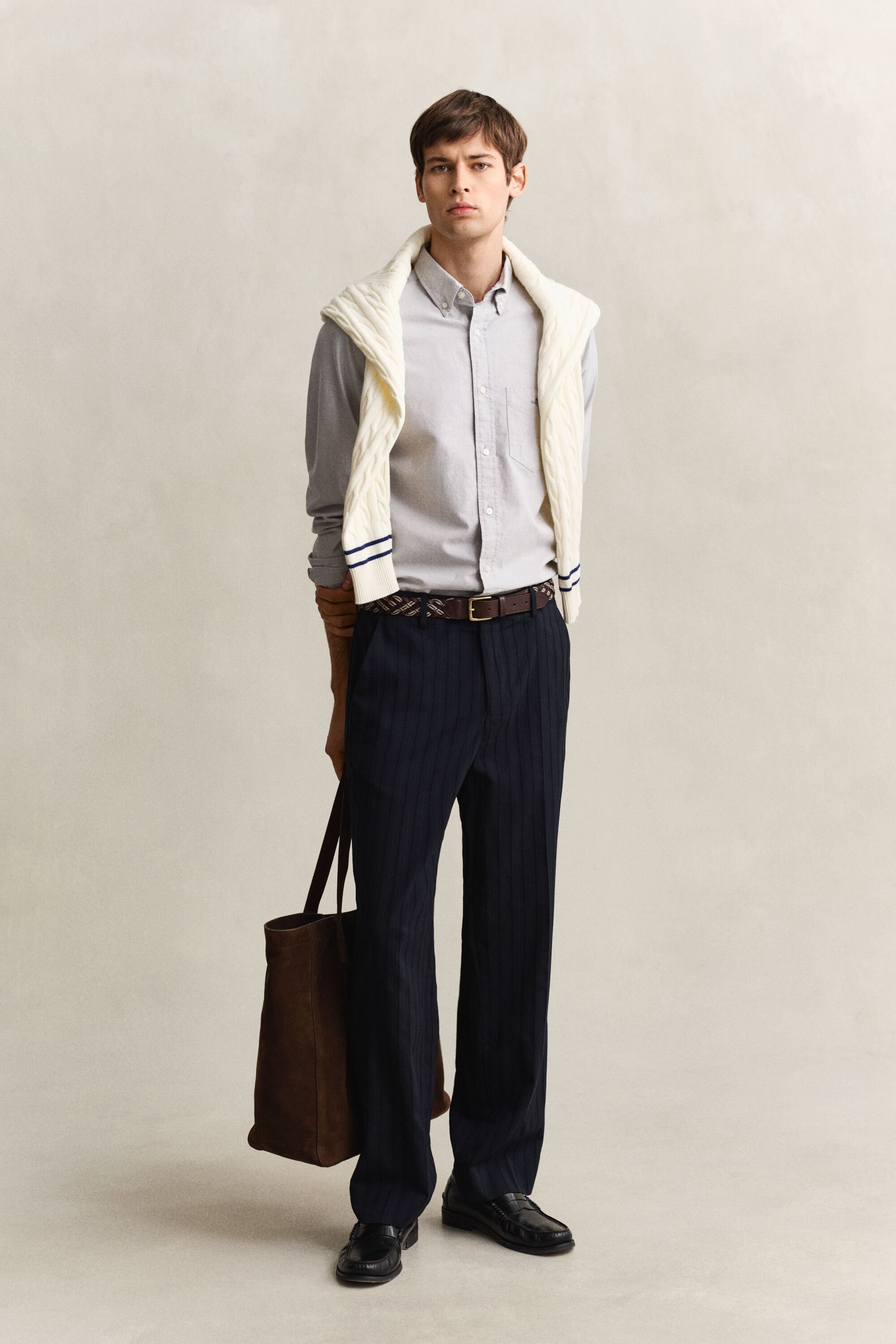 Regular fit klassisk Oxford-skjorte