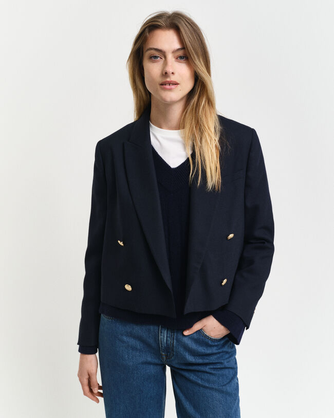 Relaxed fit kort Club Blazer