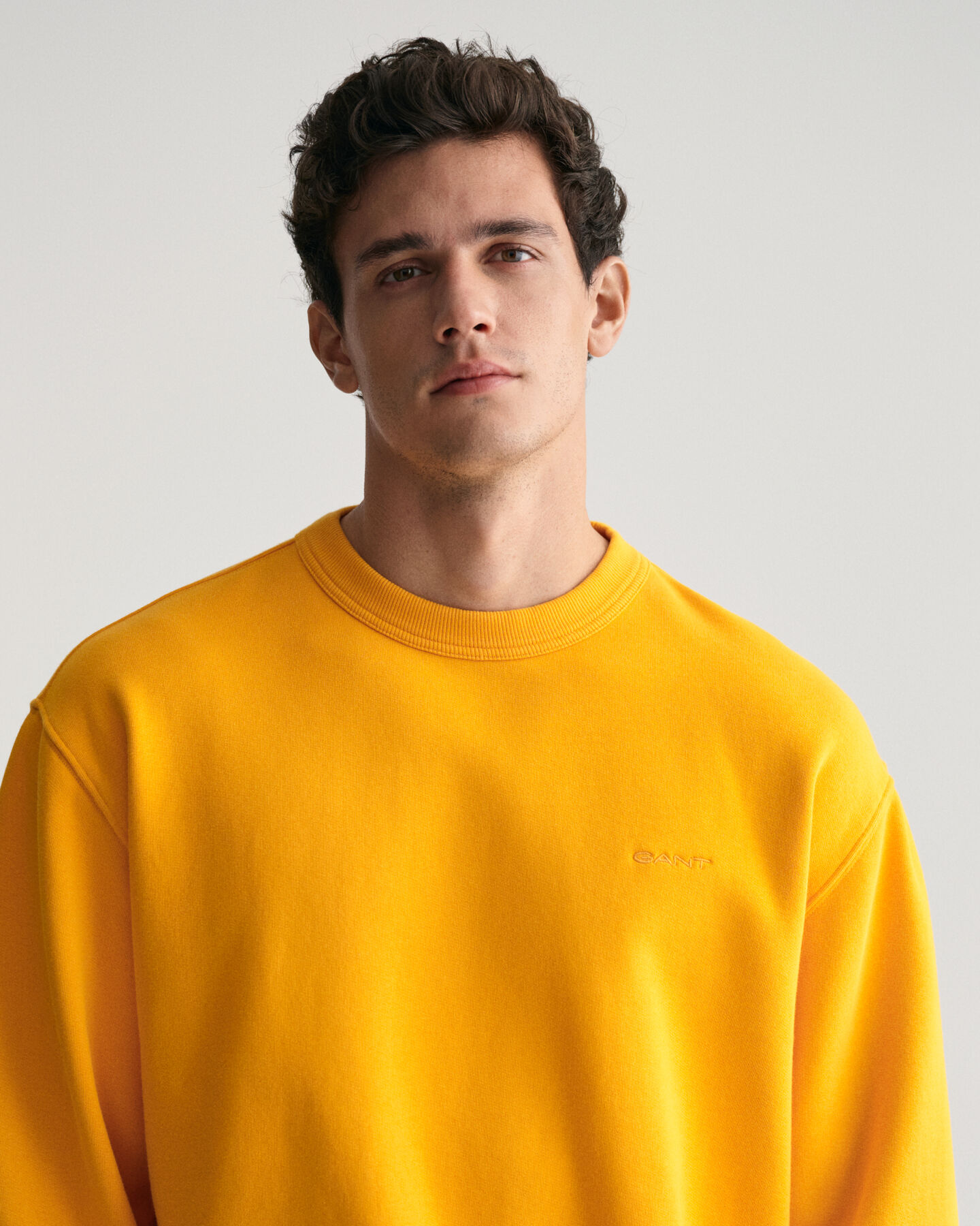 GANT Logo sweatshirt med crewneck