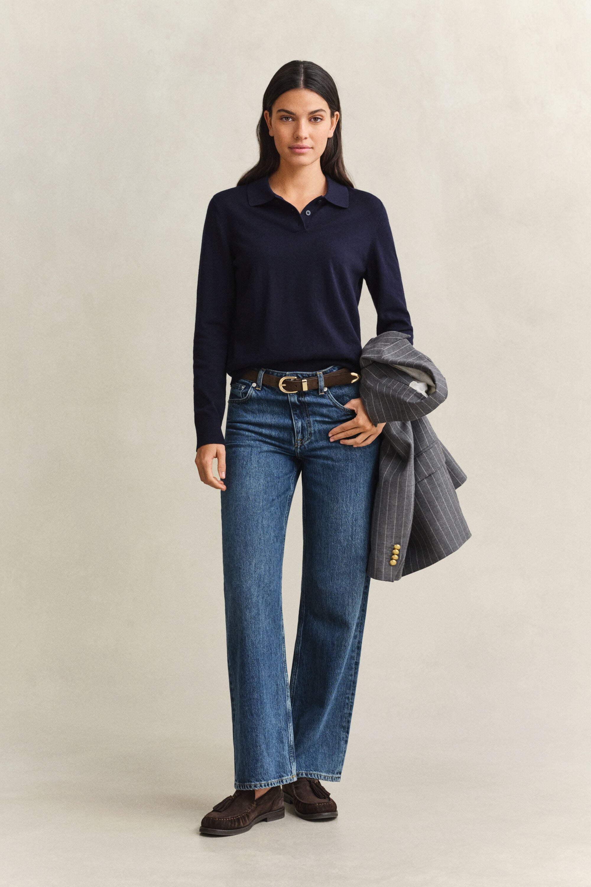 Fin strikket sweater