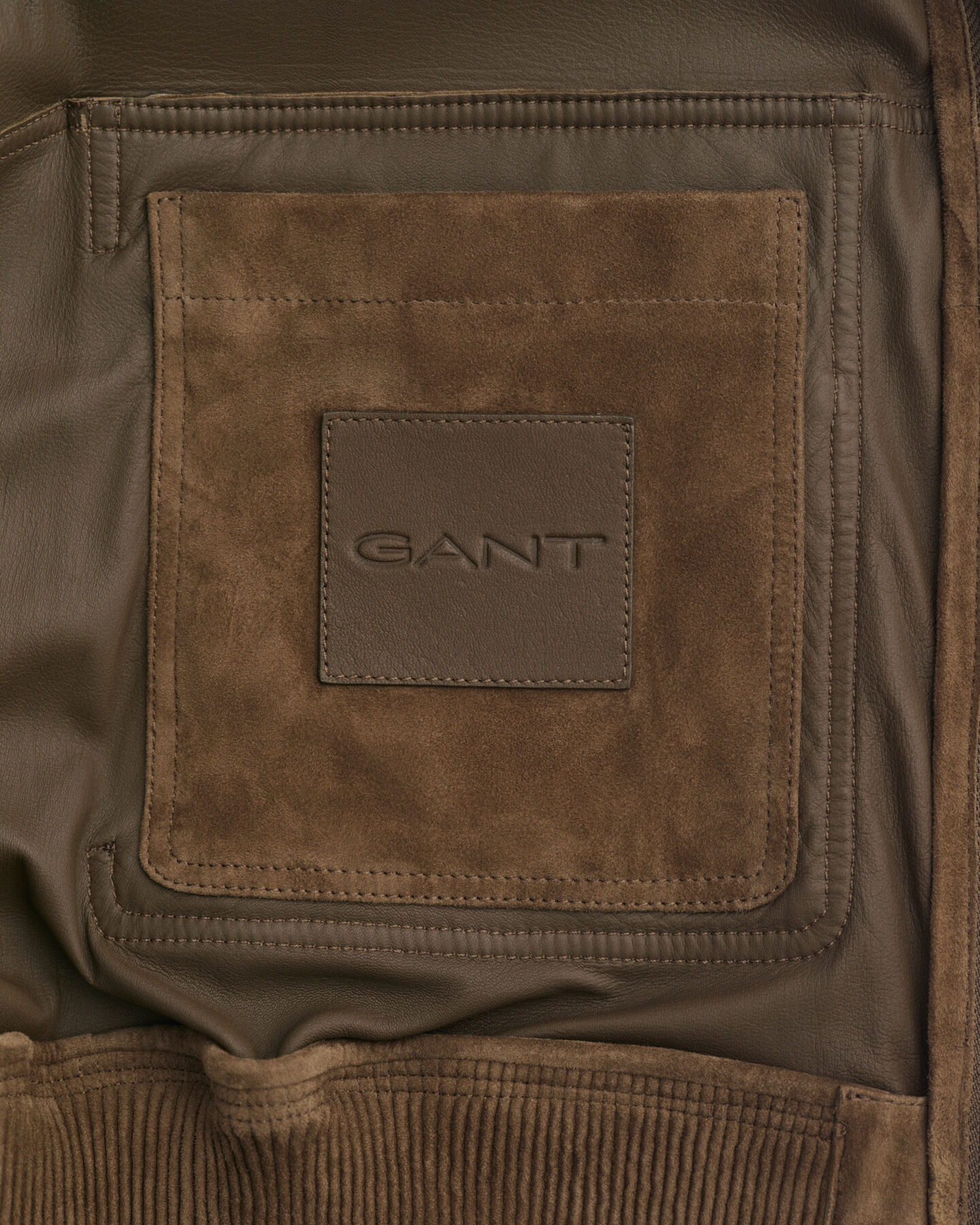 Flyverjakke af ruskind