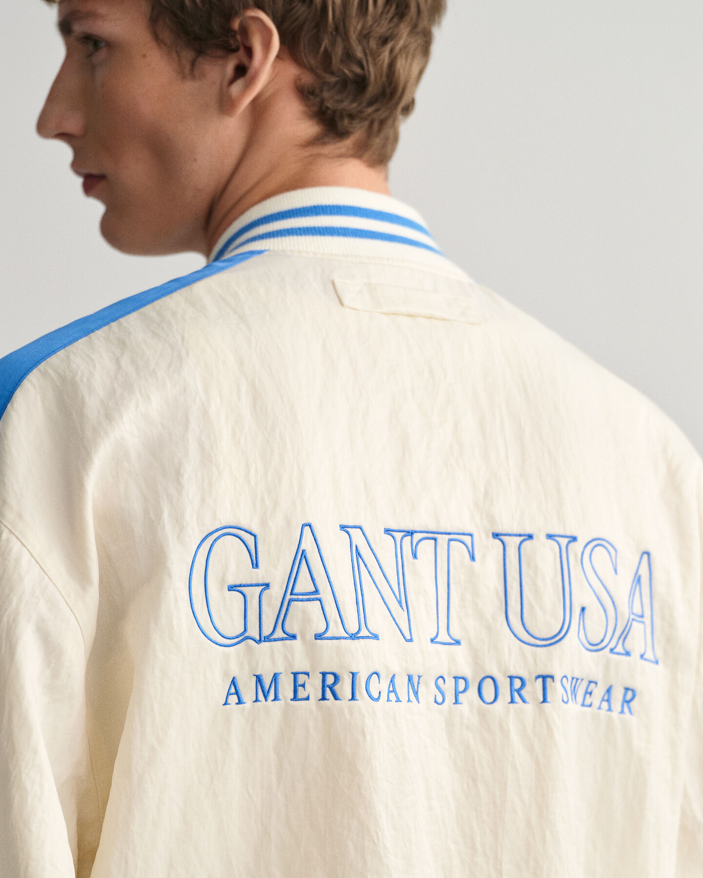 Satin GANT Varsity Jacket