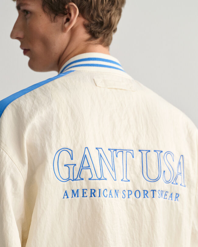 Satin GANT Varsity Jacket