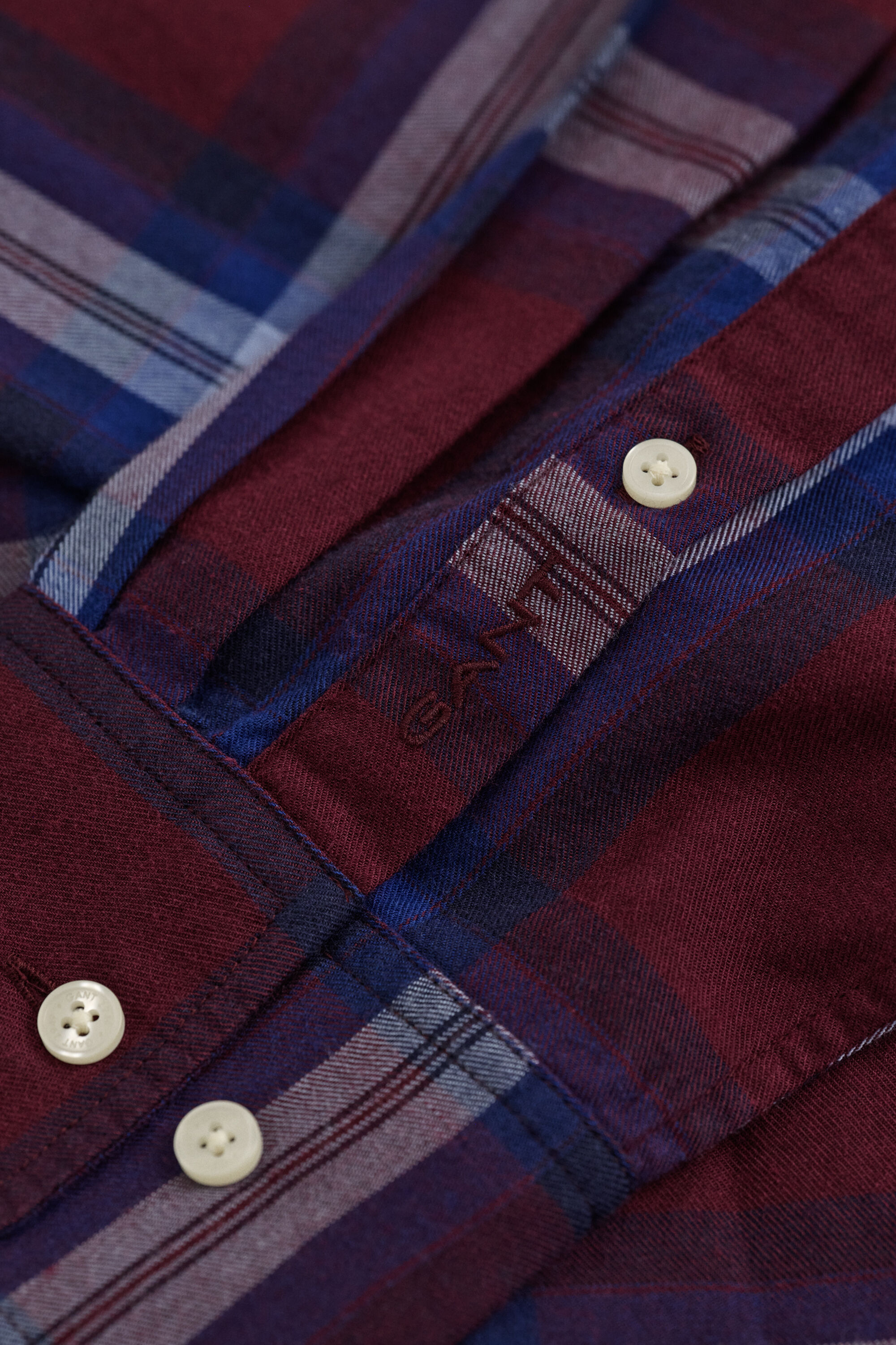 Relaxed flannelskjorte