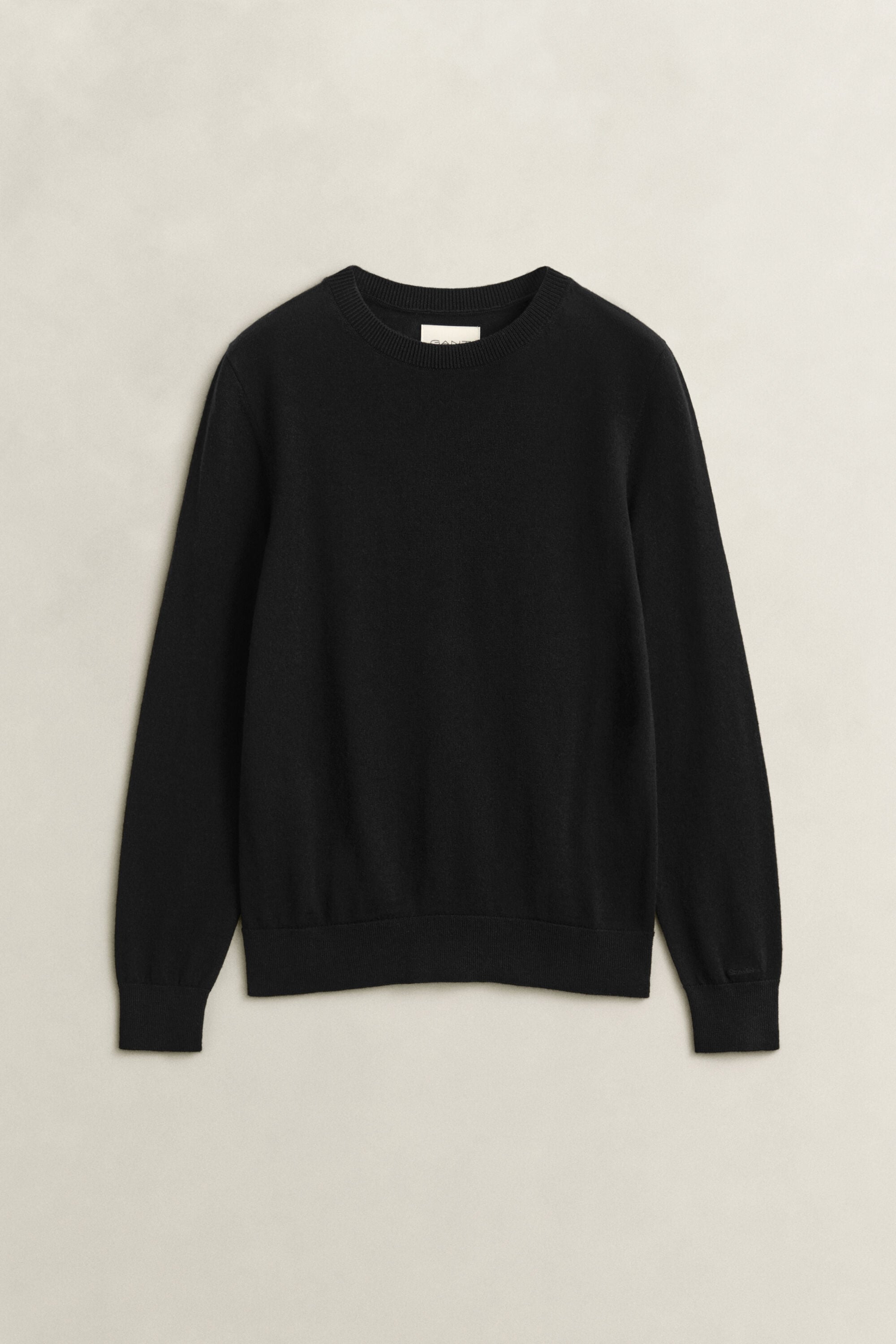 Crewneck sweater af ekstra fin merinould