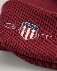 Archive Shield beanie af bomuld