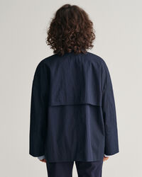 Trenchjakke i mellemlængde