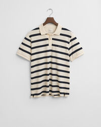 Stribet poloskjorte