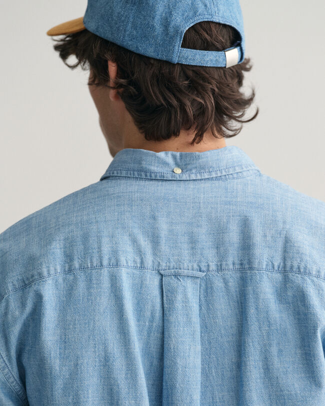 Relaxed fit Chambray skjorte
