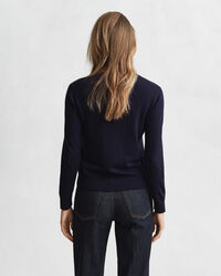 Let crewneck cardigan