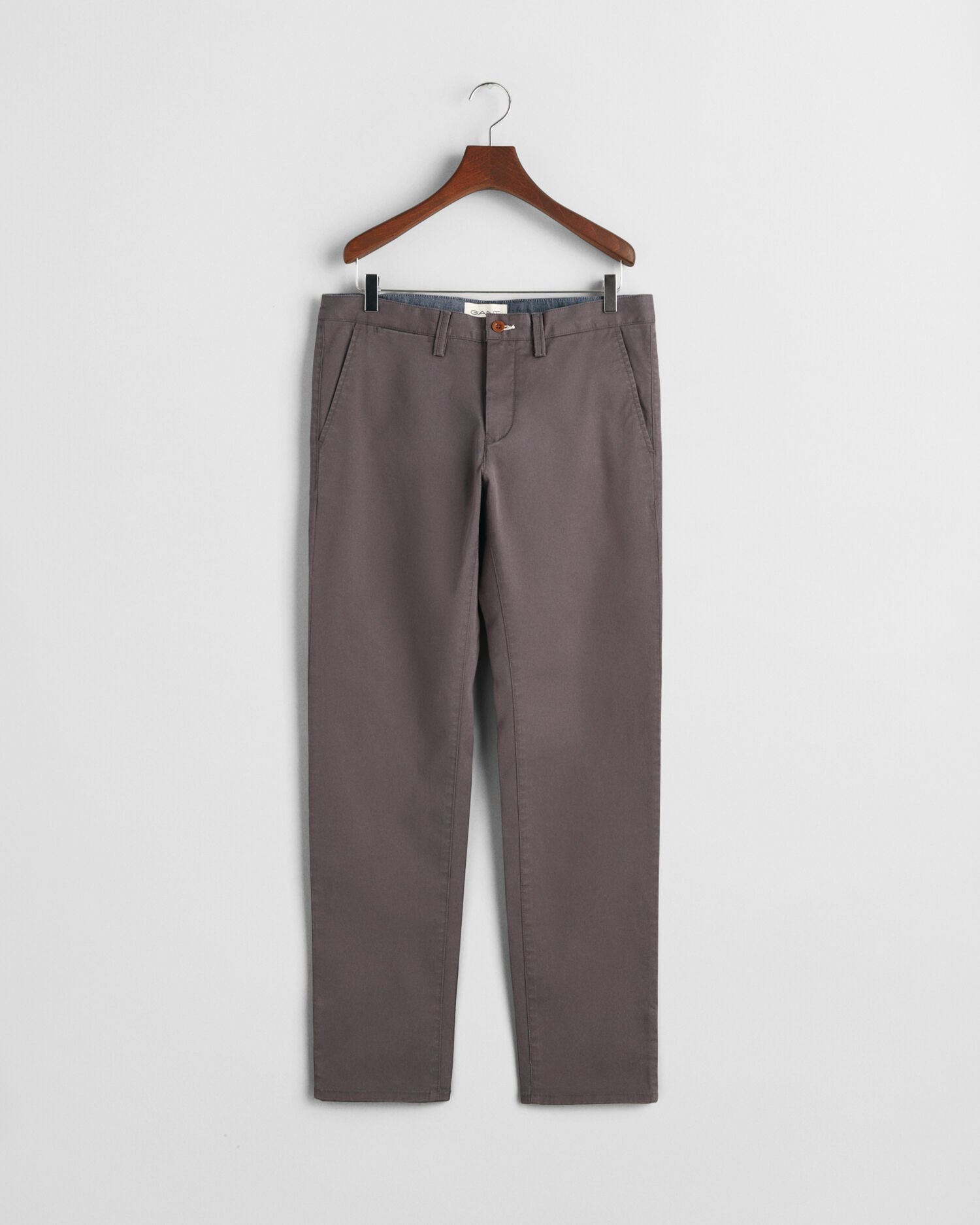 Slim fit chinobukser af twill