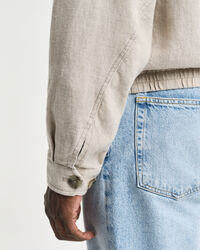 Harrington jakke af hør