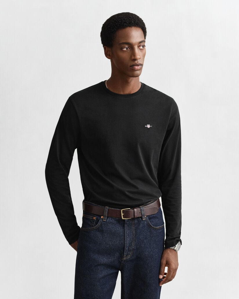 Shield T-shirt med lange ærmer