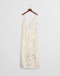 Slipkjole med blomstertryk