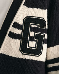 GANT Varsity cardigan med V-hals