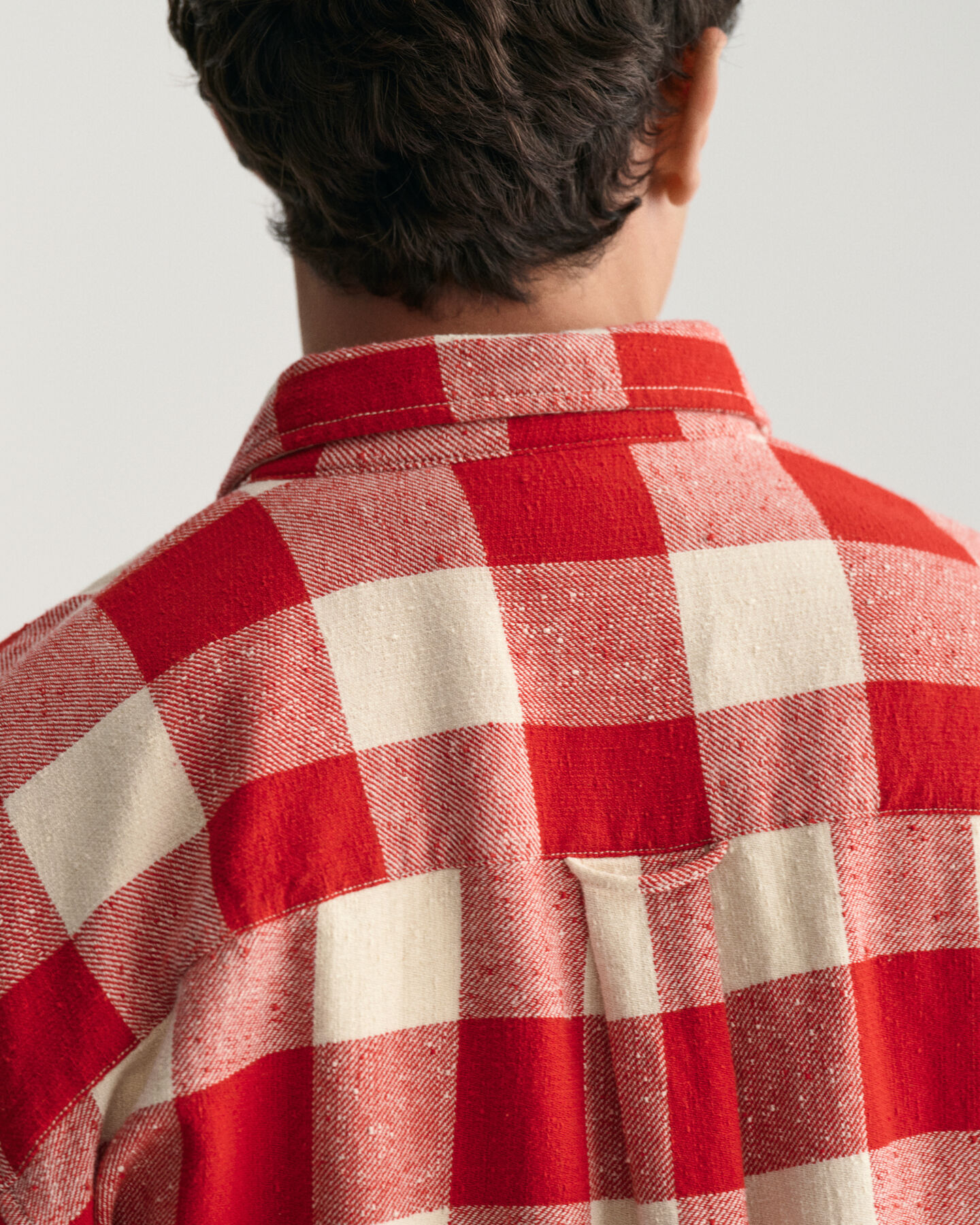 Oversized Buffalo ternet skjorte med struktur