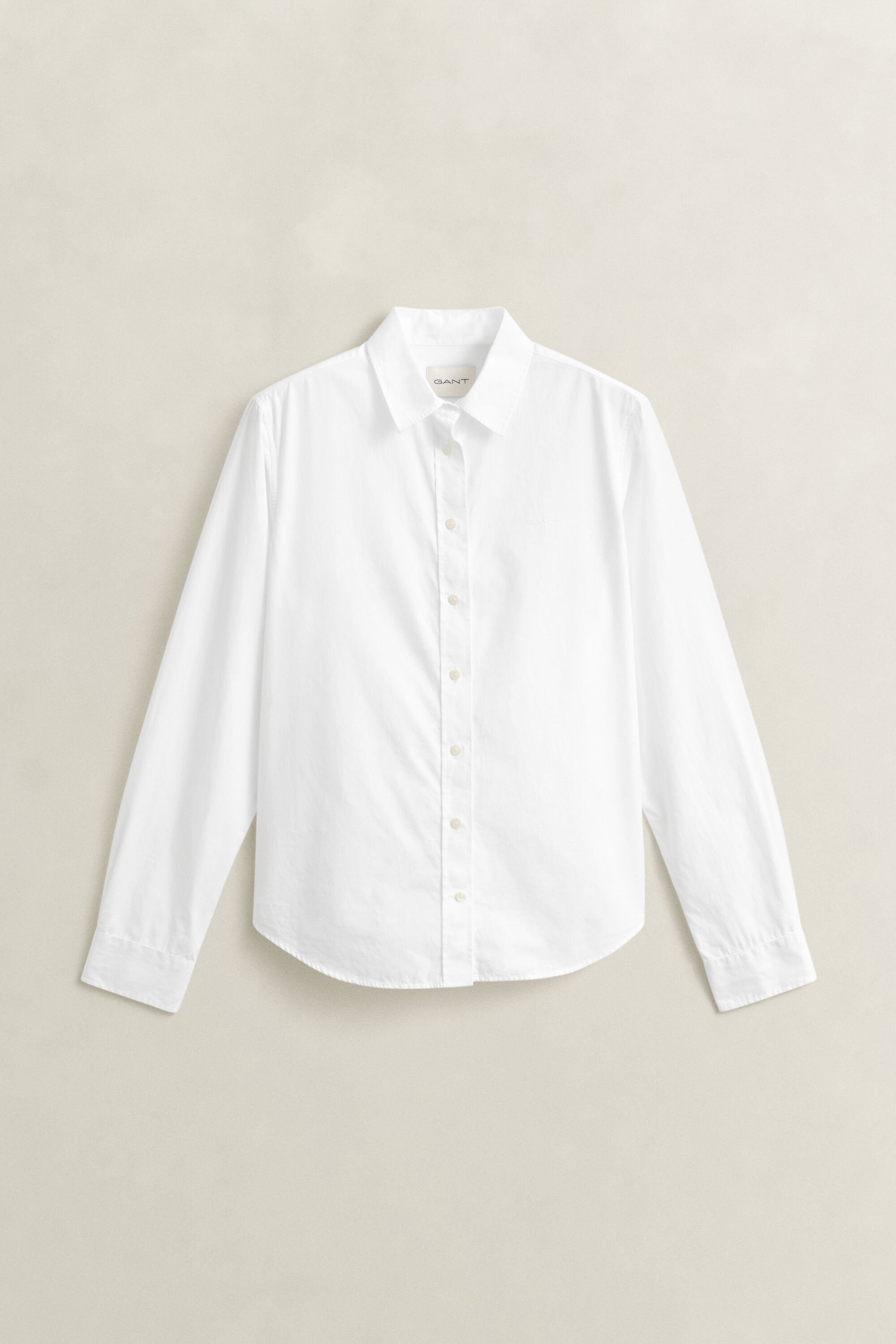 Regular fit klassisk poplin-skjorte