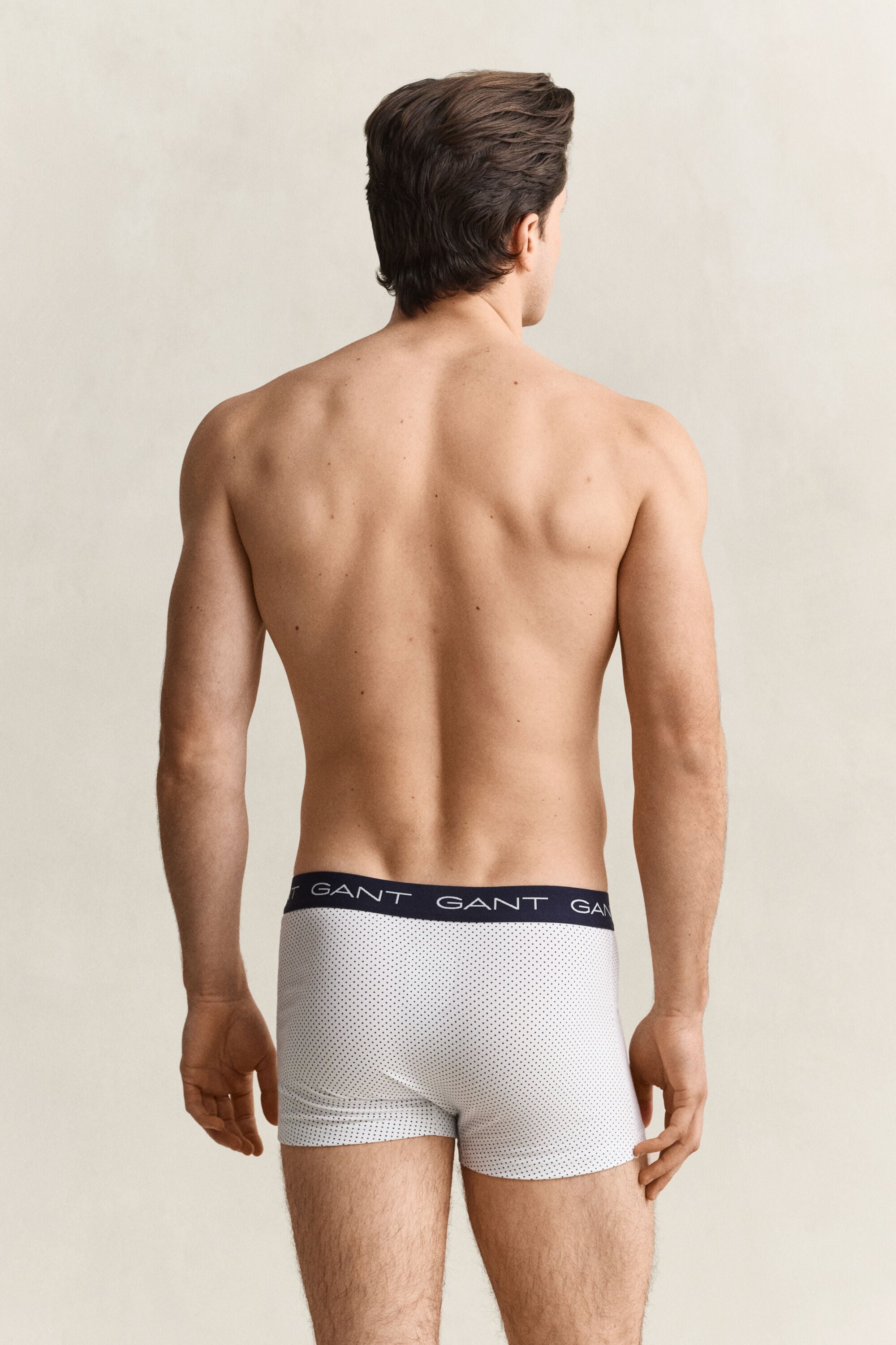 3-Pack trunk-underbukser med prikket mønster