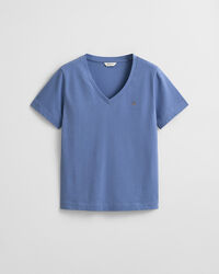 Shield T-shirt med V-hals