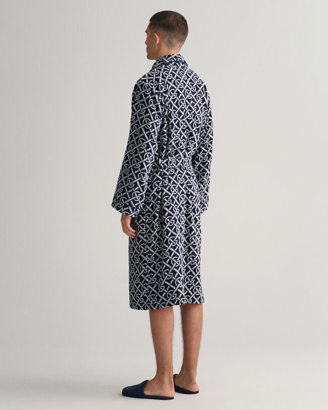 G Patterned badekåbe