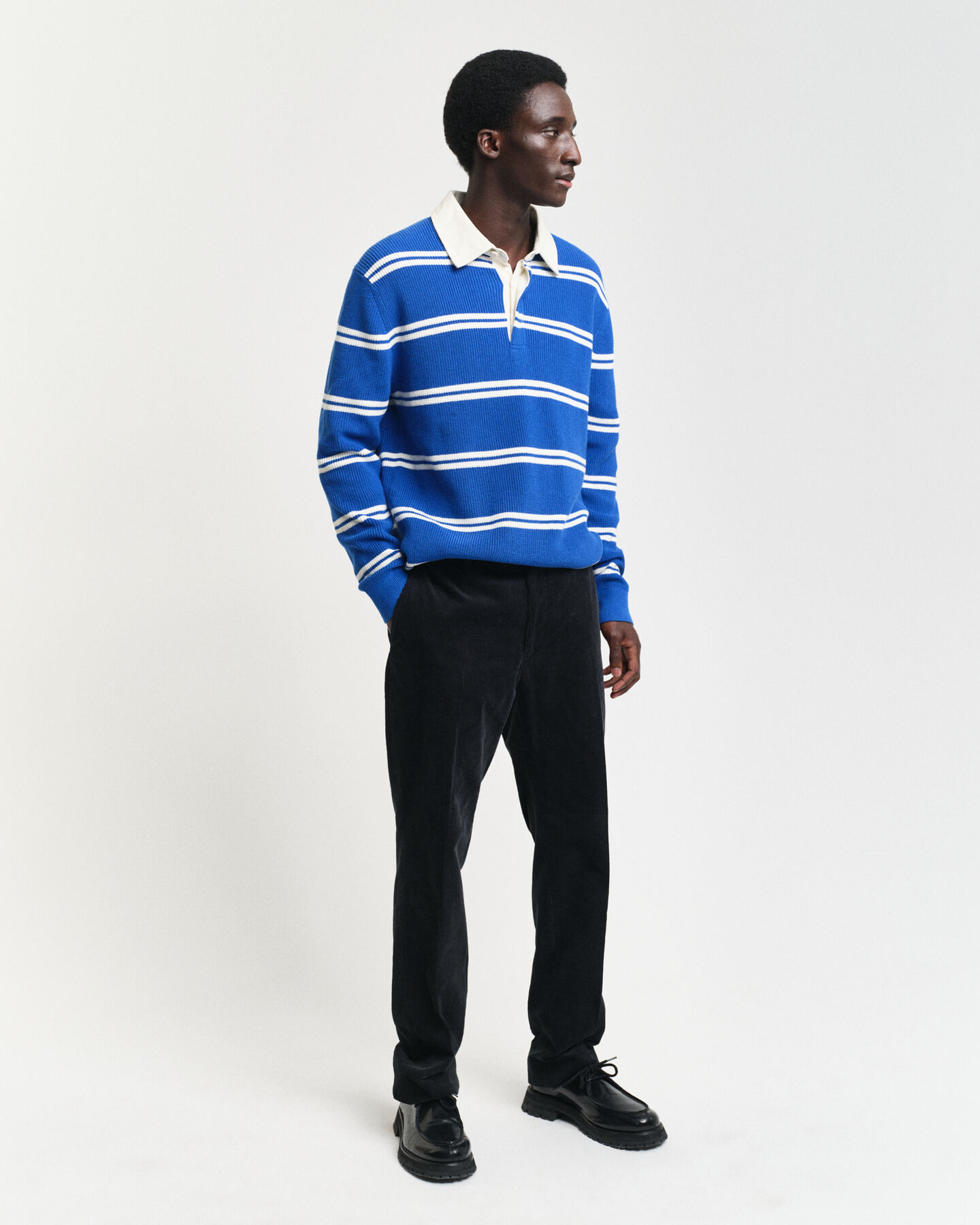 Ribstrikket Rugger af bomuld