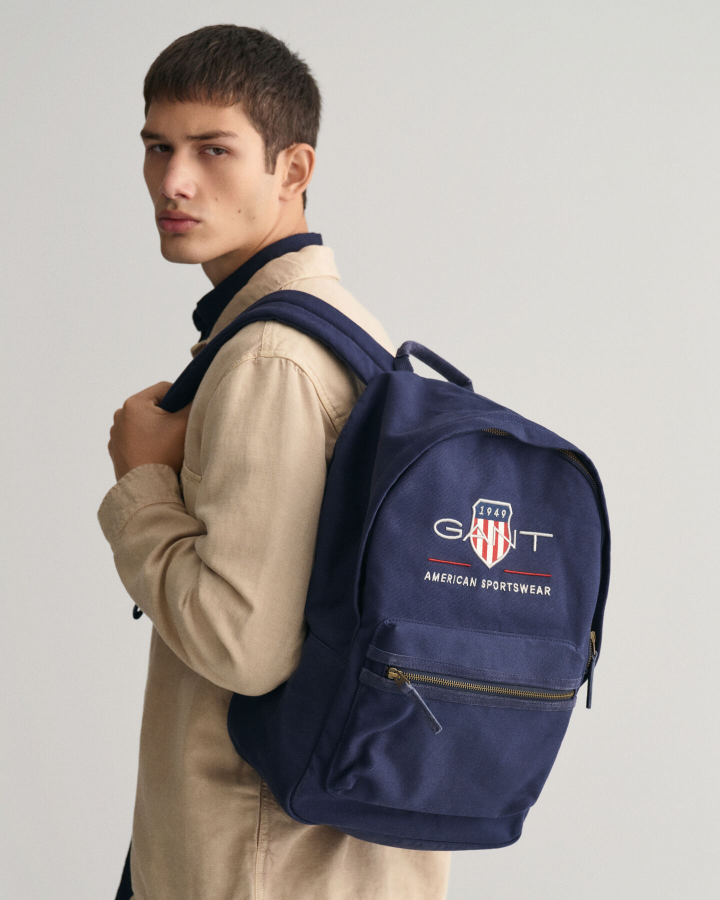 Farvet Shield rygsæk