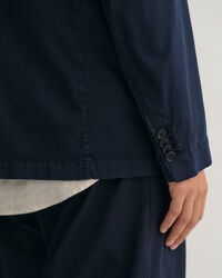 Jakkesæt-blazer af bomuld