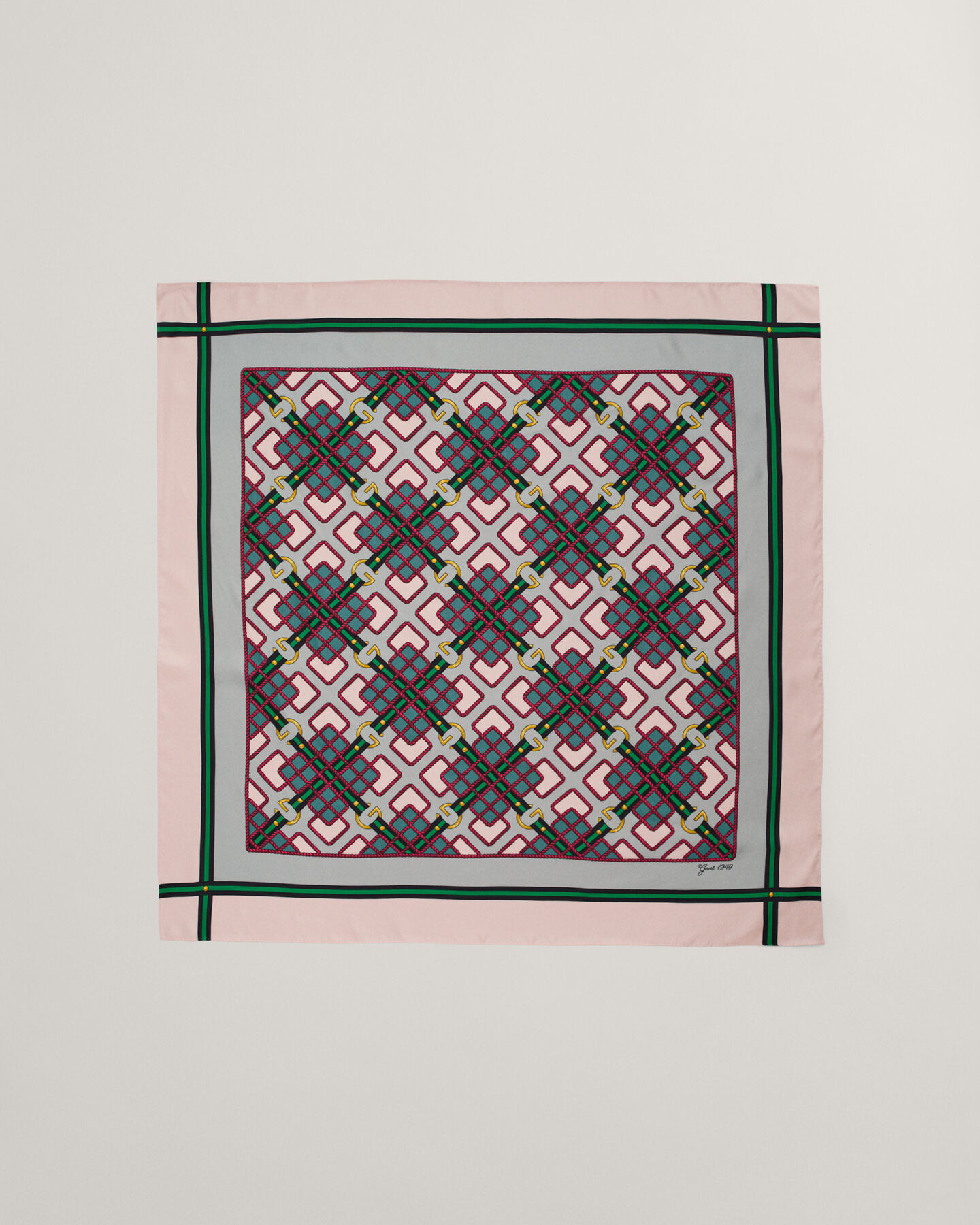 Graphic silketørklæde