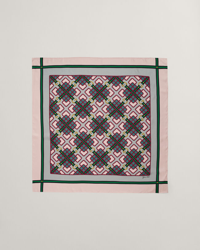 Graphic silketørklæde