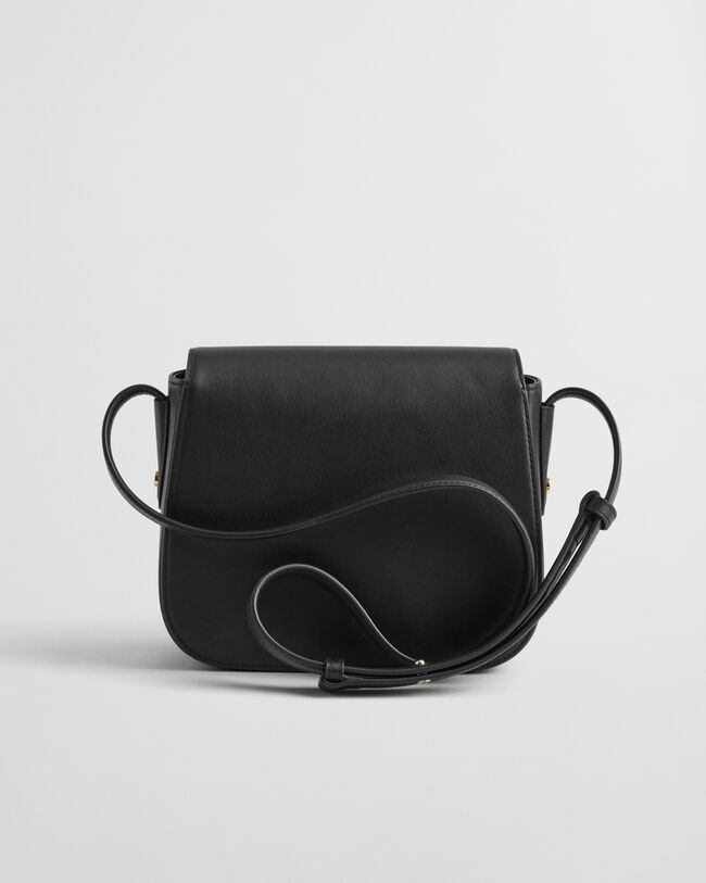 Skuldertaske af læder